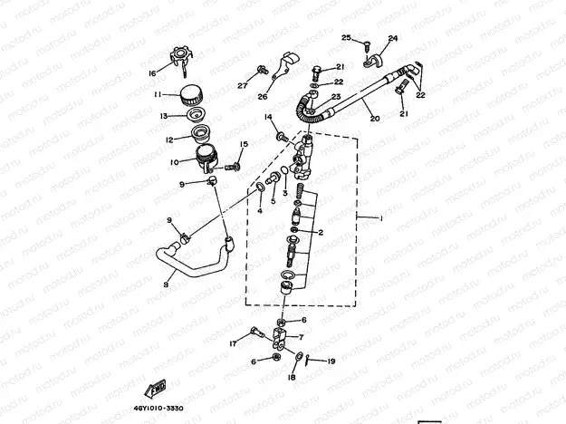 REAR MASTER CYLINDER