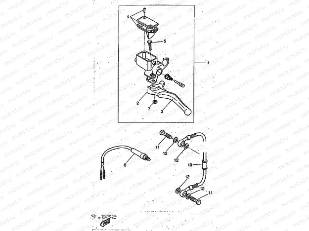 REAR MASTER CYLINDER