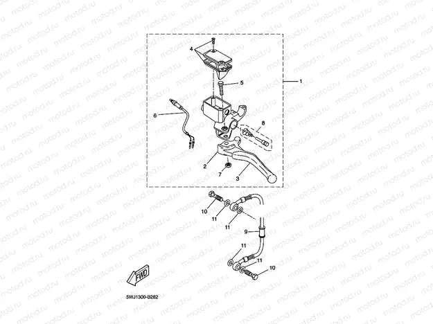 REAR MASTER CYLINDER