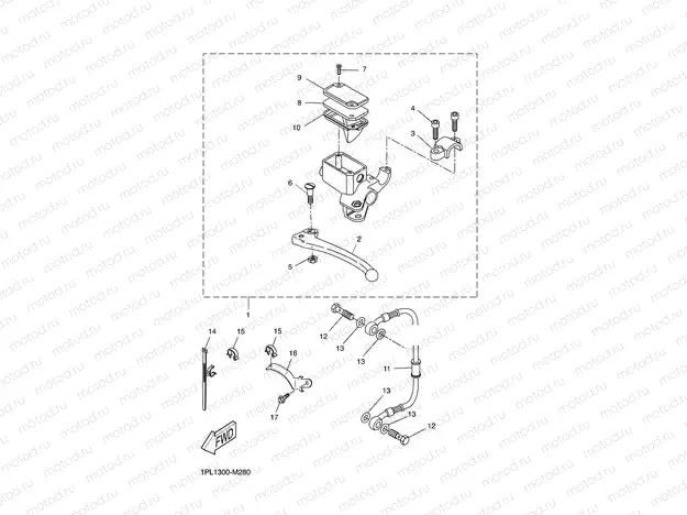 REAR MASTER CYLINDER