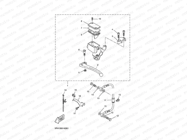 REAR MASTER CYLINDER