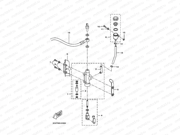 REAR MASTER CYLINDER