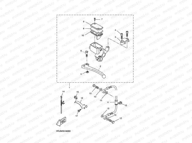 REAR MASTER CYLINDER