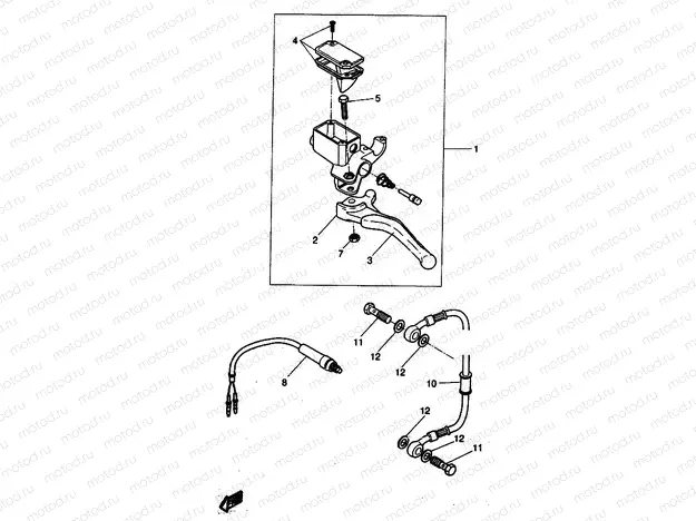 REAR MASTER CYLINDER