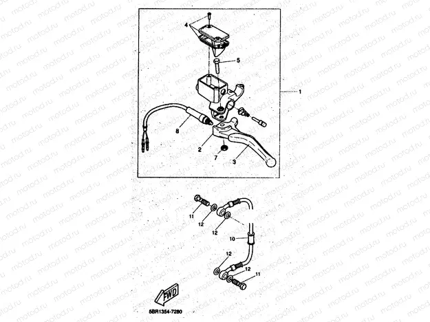 REAR MASTER CYLINDER