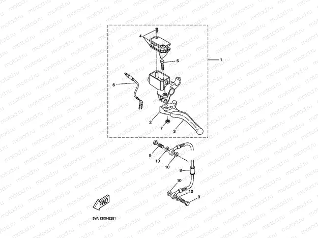 REAR MASTER CYLINDER