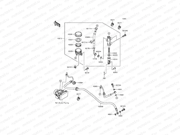 Rear Master Cylinder