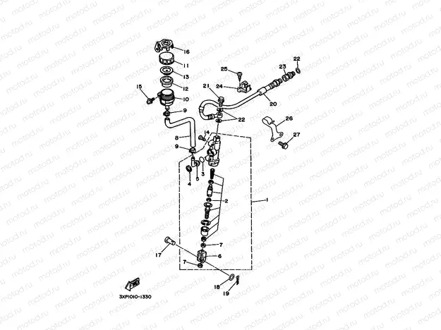 REAR MASTER CYLINDER