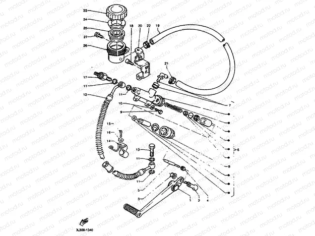 REAR MASTER CYLINDER