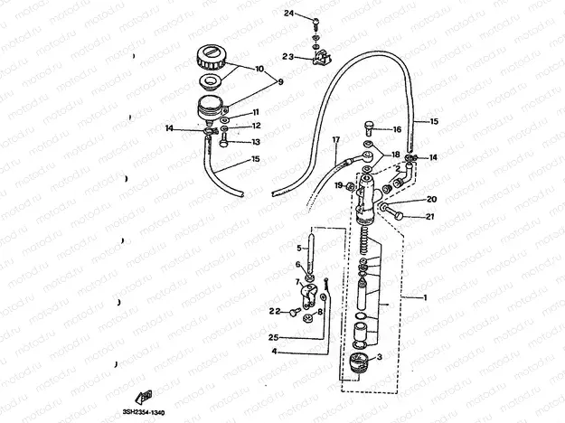 REAR MASTER CYLINDER