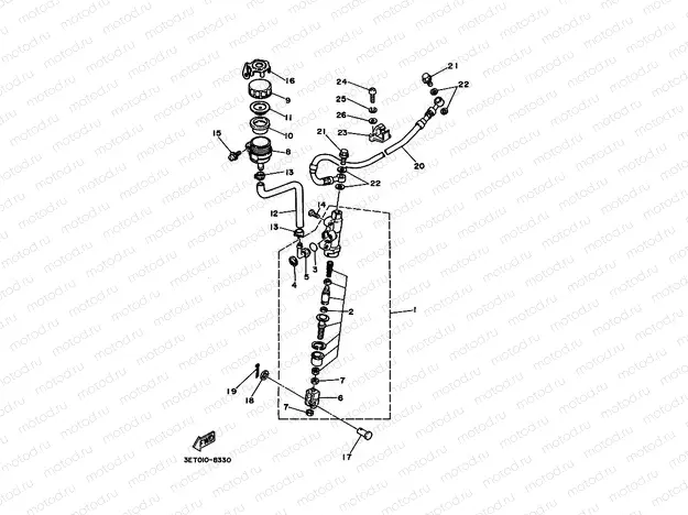 REAR MASTER CYLINDER