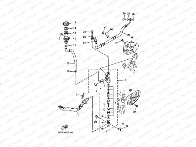 REAR MASTER CYLINDER