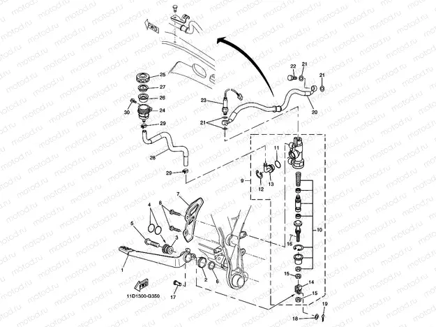 REAR MASTER CYLINDER