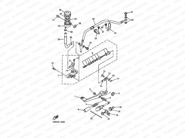REAR MASTER CYLINDER