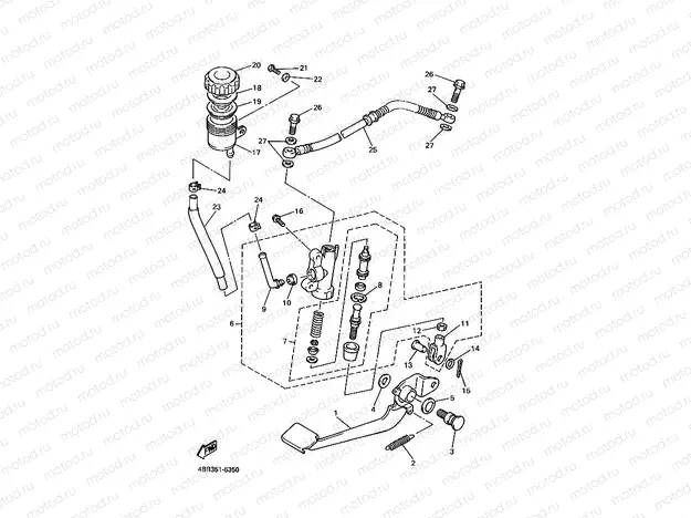 REAR MASTER CYLINDER
