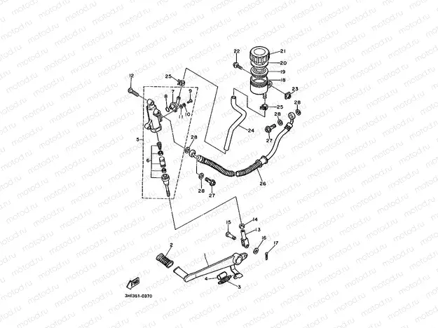 REAR MASTER CYLINDER