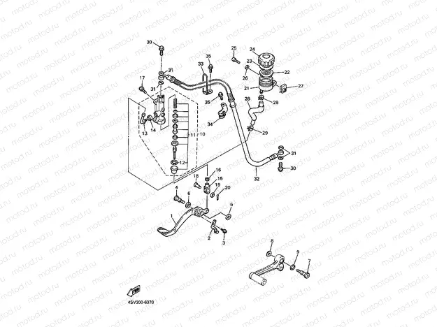 REAR MASTER CYLINDER