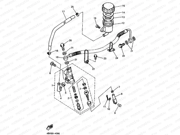 REAR MASTER CYLINDER
