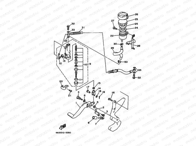 REAR MASTER CYLINDER