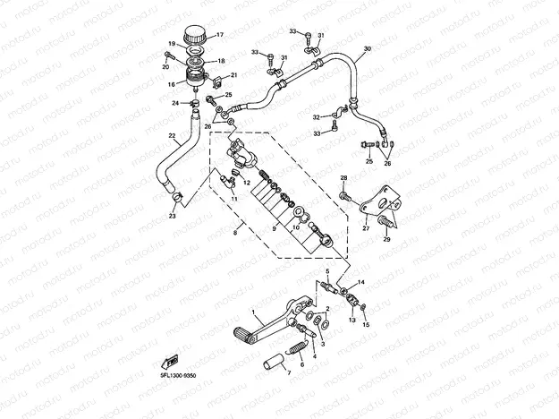 REAR MASTER CYLINDER