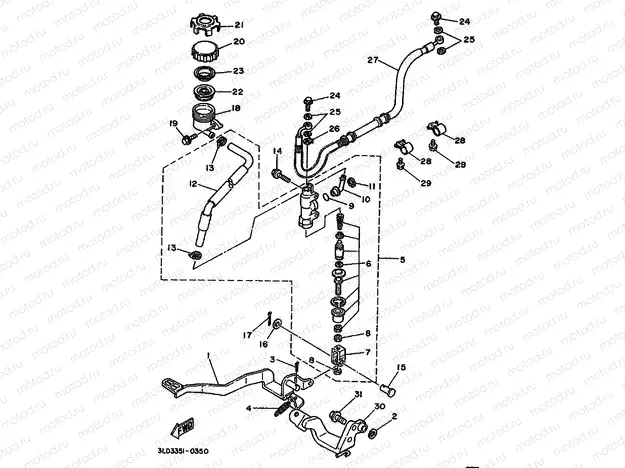 REAR MASTER CYLINDER