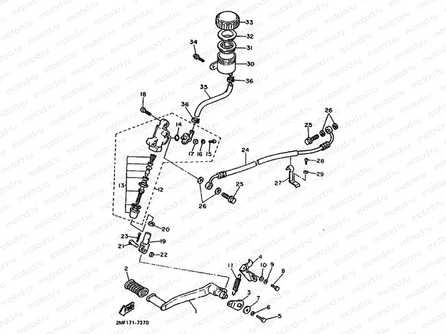 REAR MASTER CYLINDER