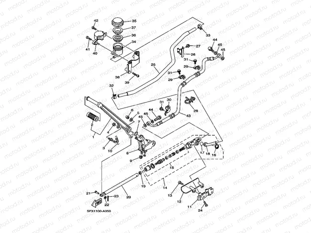 REAR MASTER CYLINDER