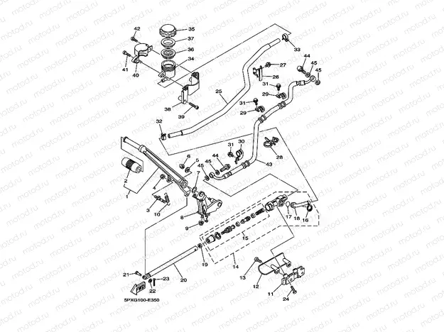 REAR MASTER CYLINDER
