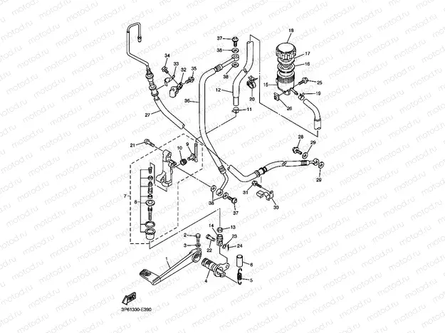 REAR MASTER CYLINDER