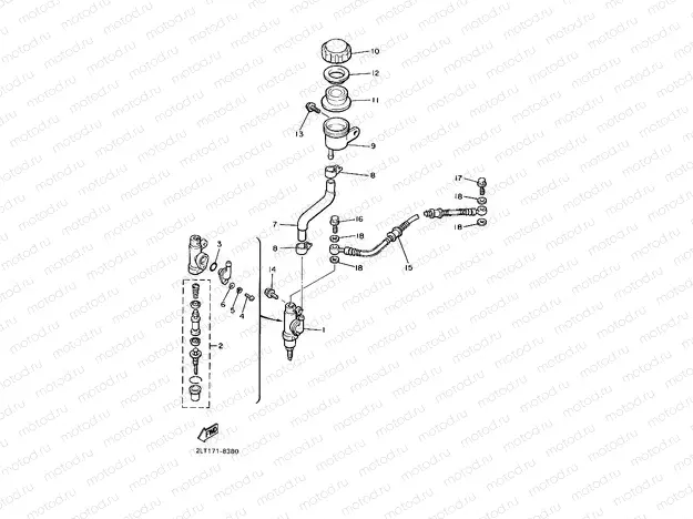 REAR MASTER CYLINDER