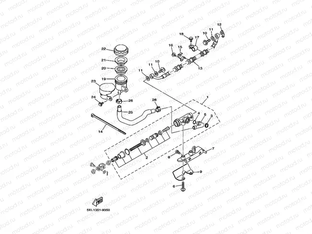 REAR MASTER CYLINDER