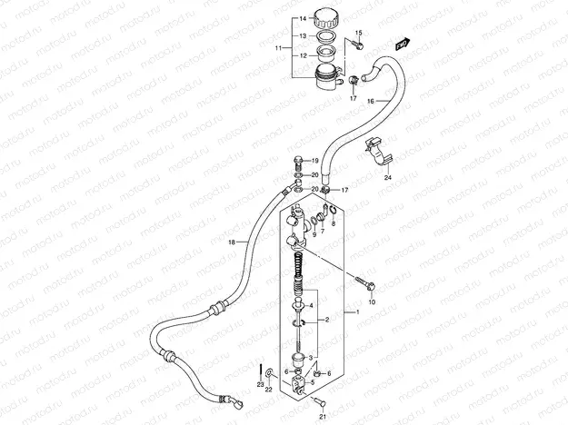 REAR MASTER CYLINDER