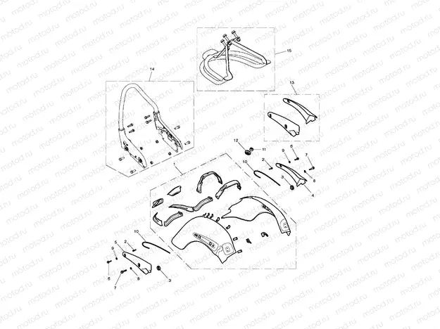 Rear Mudguard 574820