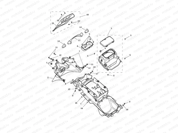 Rear Mudguard