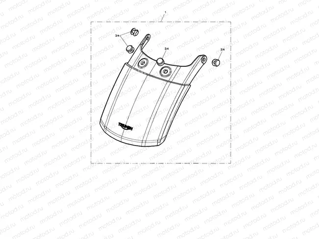 Rear Mudguard Extender