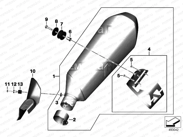 REAR MUFFLER