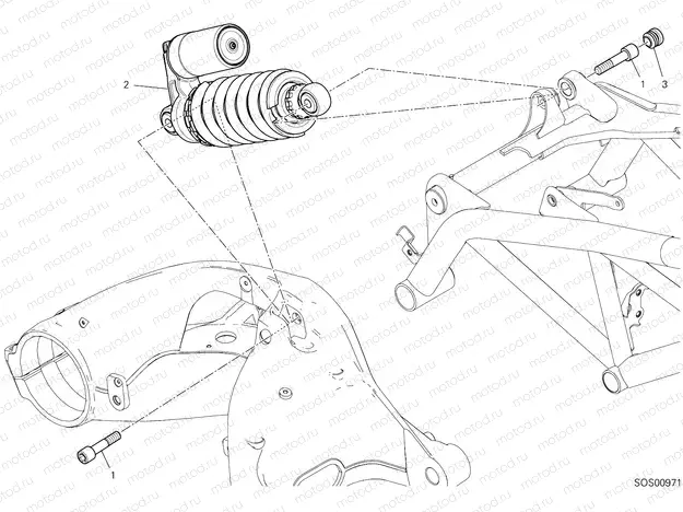 REAR SHOCK ABSORBER