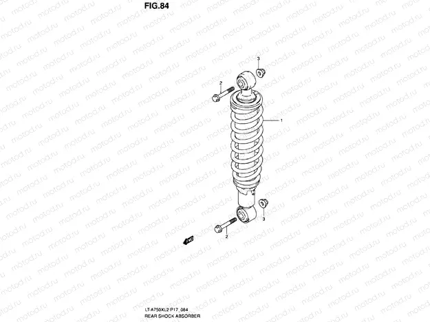REAR SHOCK ABSORBER