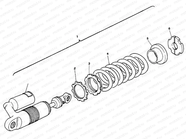 REAR SHOCK ABSORBER » SWING ARM