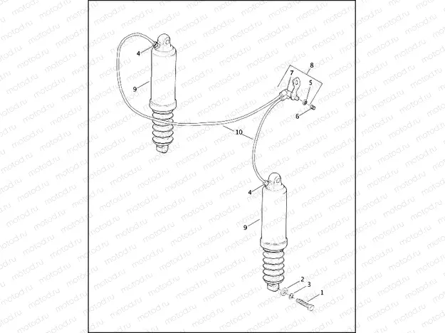 REAR SHOCK ABSORBERS & AIR SUSPENSION SYSTEM