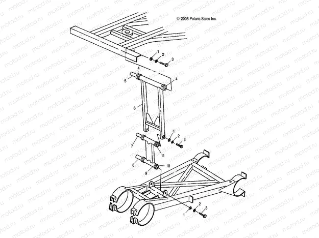 REAR STRUT STABILIZER - A04CL50AA (4999201649920164C01) | REAR STRUT STABILIZER - A04CL50AA (4999201649920164C01)
