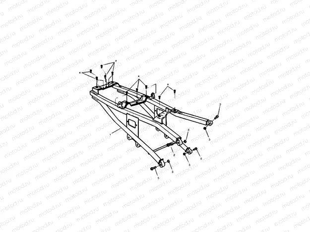 Rear Sub-Frame and Fittings