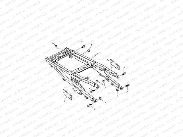 Rear Sub-Frame and Fittings