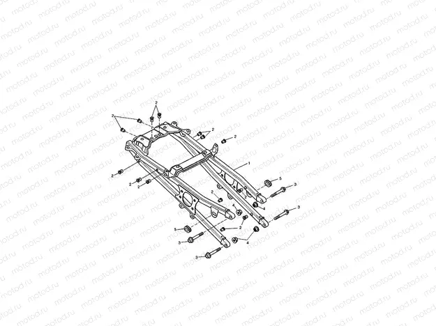 Rear Sub-Frame and Fittings