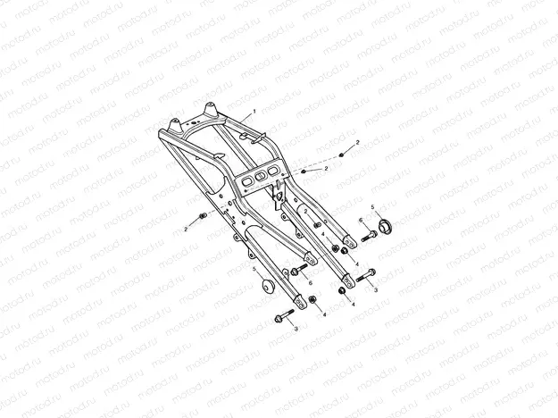 Rear Sub-Frame and Fittings
