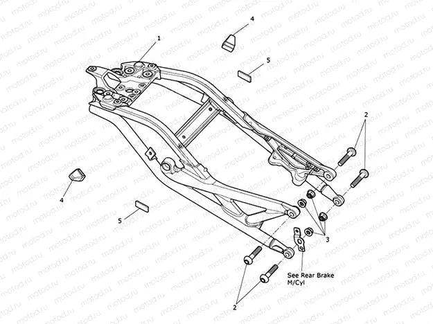 Rear Sub-Frame & Fittings