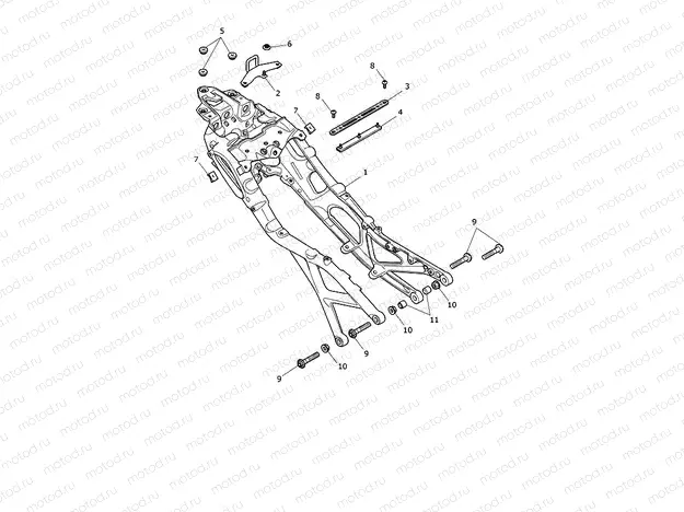 Rear Sub-Frame & Fittings