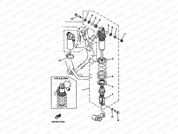 Rear suspension