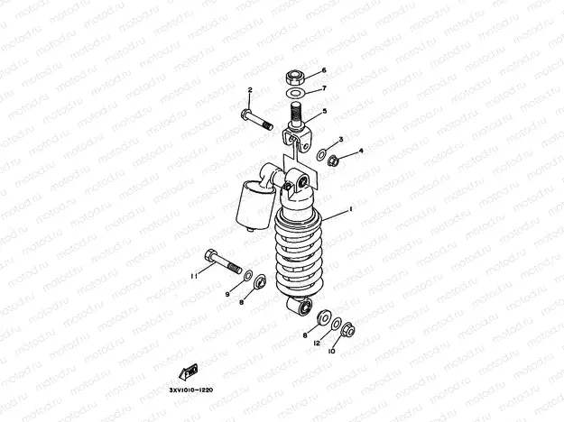 Rear suspension