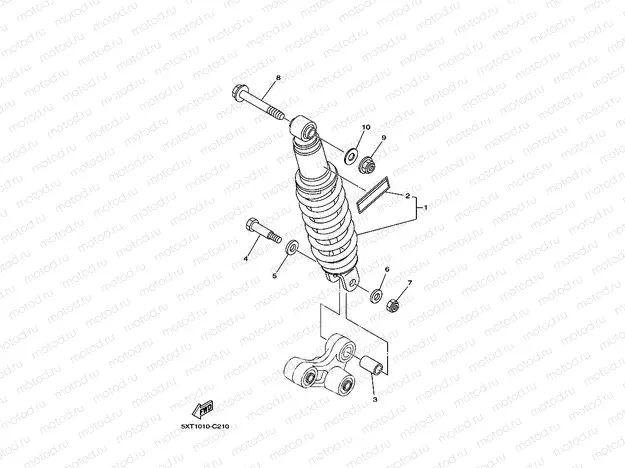 Rear suspension